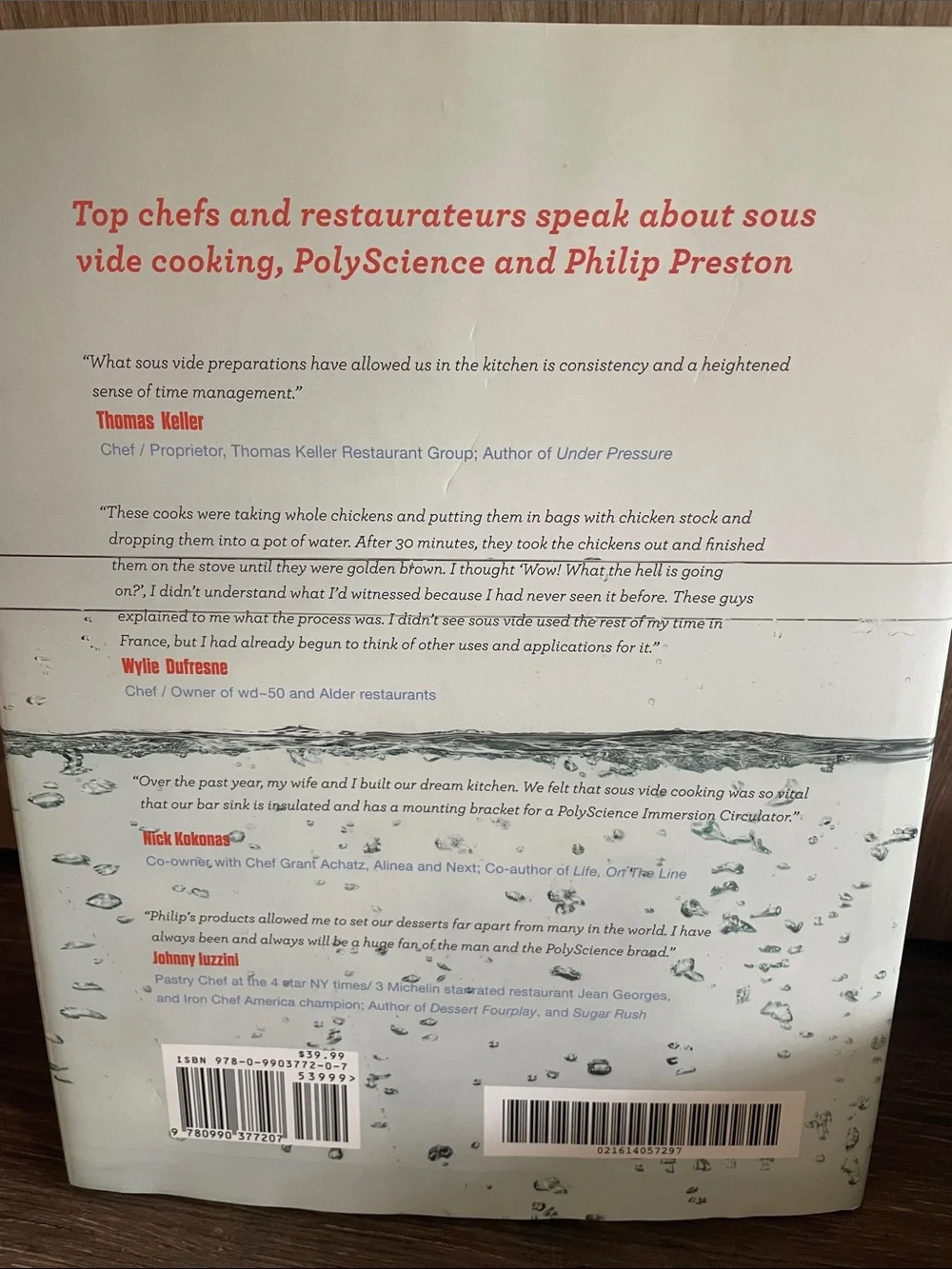 Immersed The definitive guide to sous vide cooking by Philip Preston
